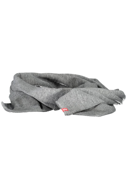 Gray Acrylic Men Scarf - The Luxe Alliance