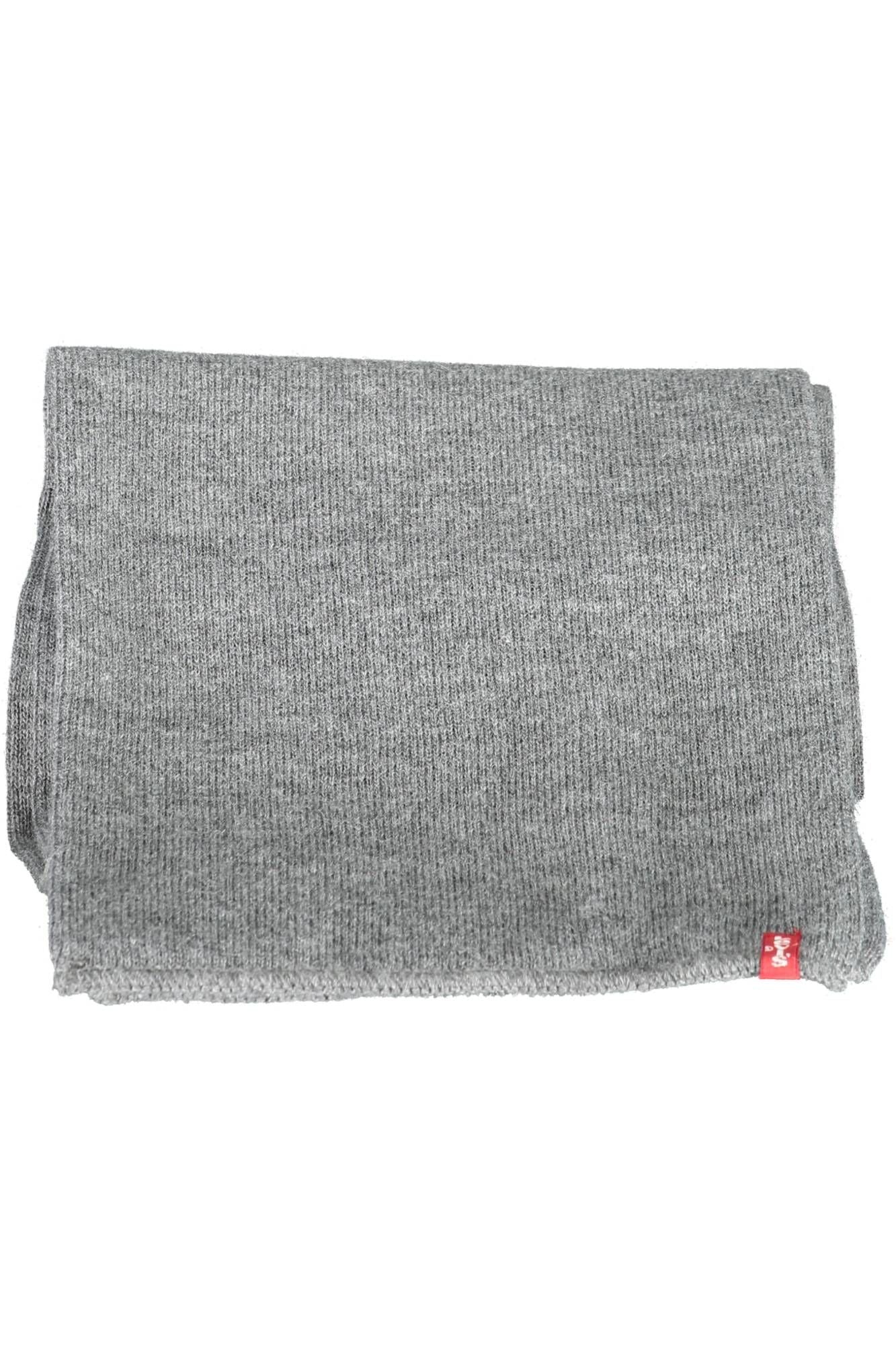 Gray Acrylic Men Scarf - The Luxe Alliance