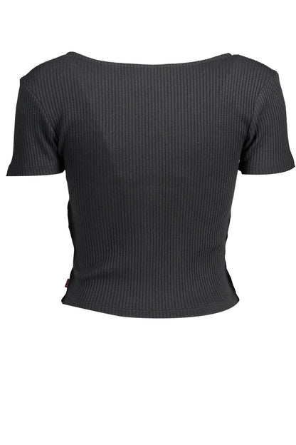 Black Cotton Women Top - The Luxe Alliance