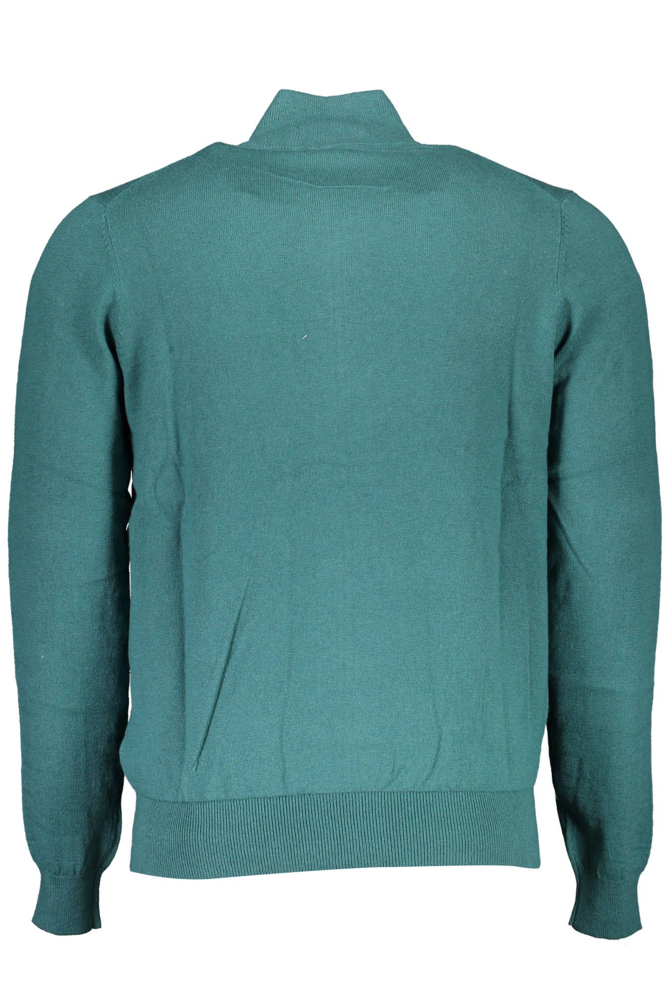  - Green Cotton Men Sweater