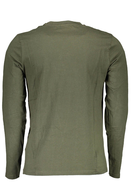 Green Cotton Men T-Shirt - The Luxe Alliance