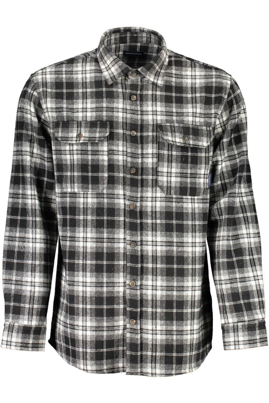  - Black Polyester Men Shirt