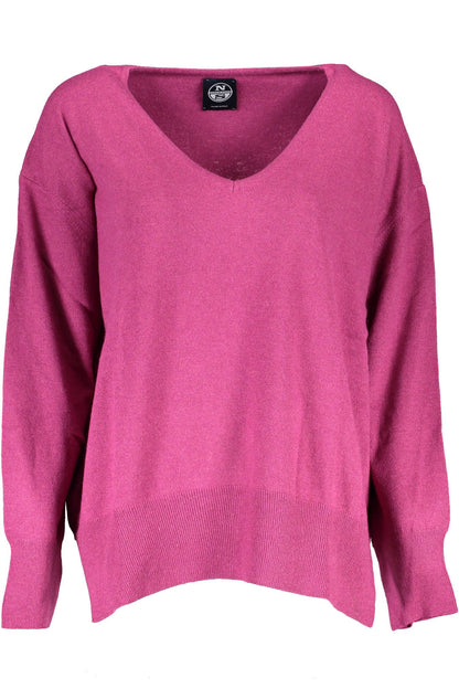  - Purple Wool Women Sweater