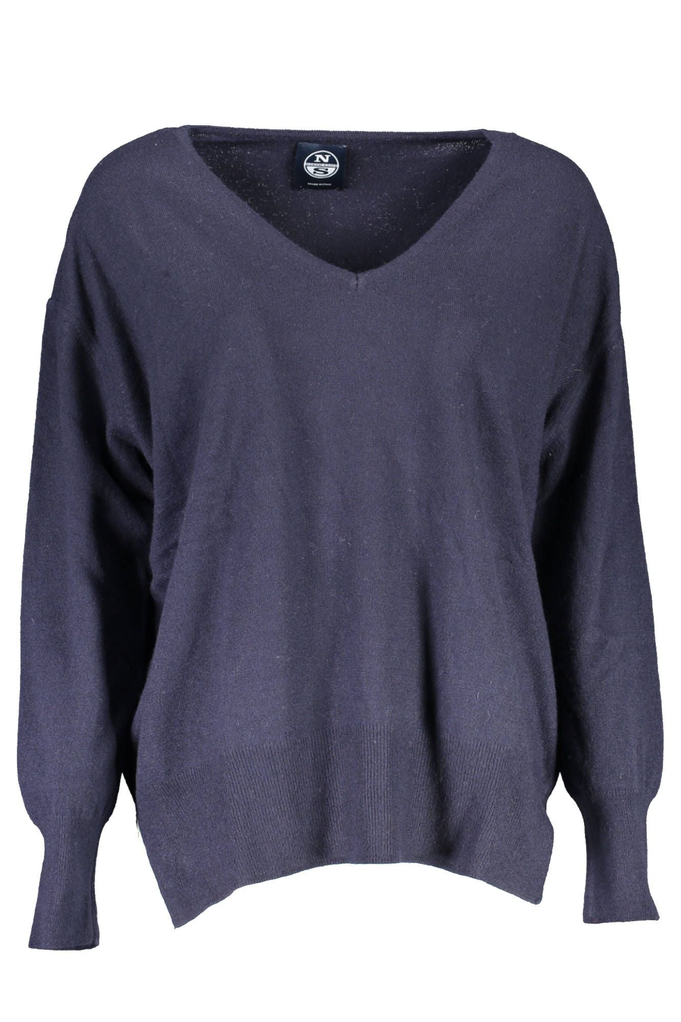  - Blue Wool Women Sweater