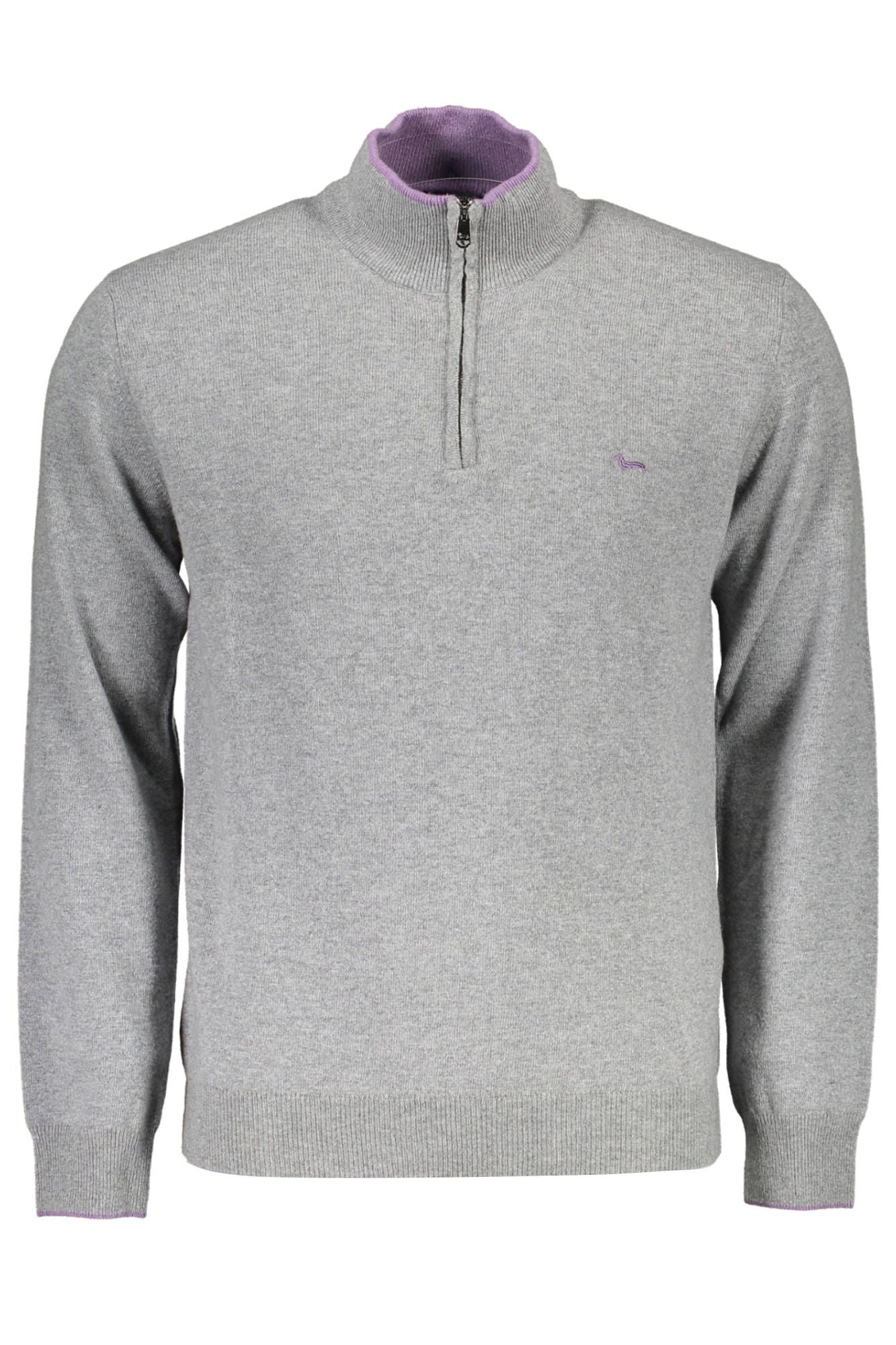  - Gray Wool Men Sweater