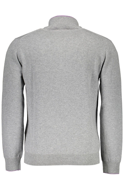  - Gray Wool Men Sweater