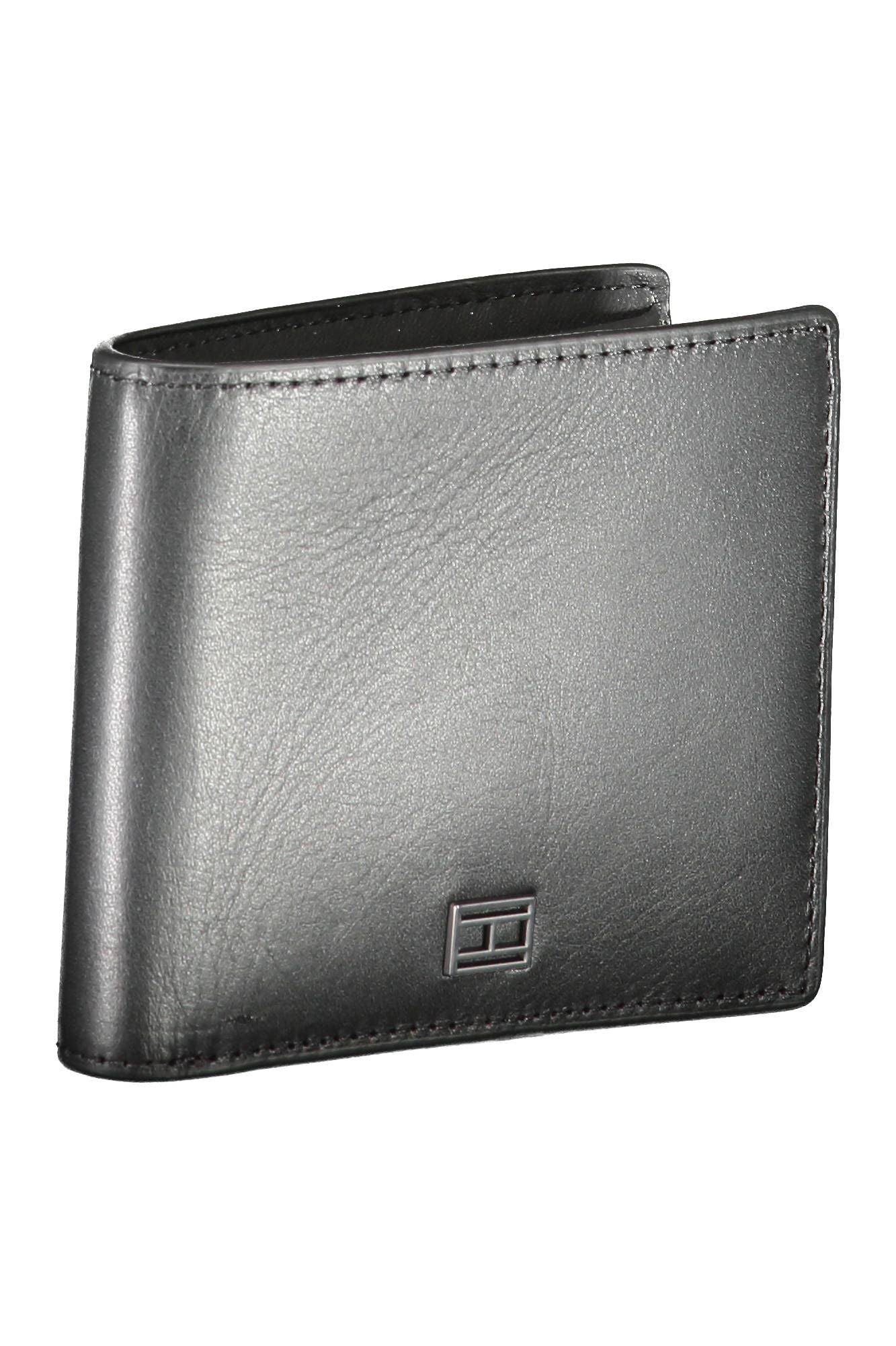  - Black Leather Men Wallet