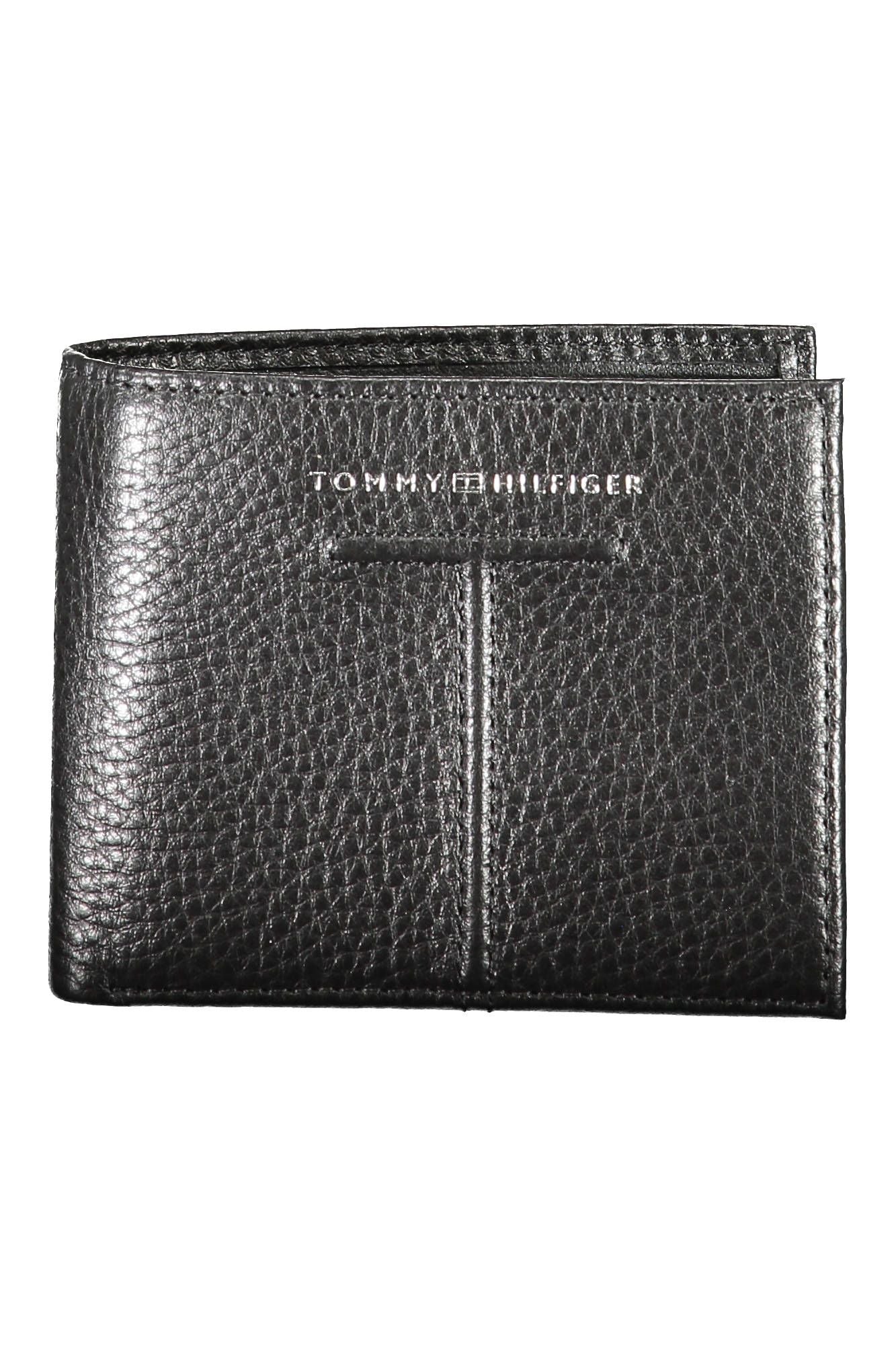  - Black Leather Men Wallet