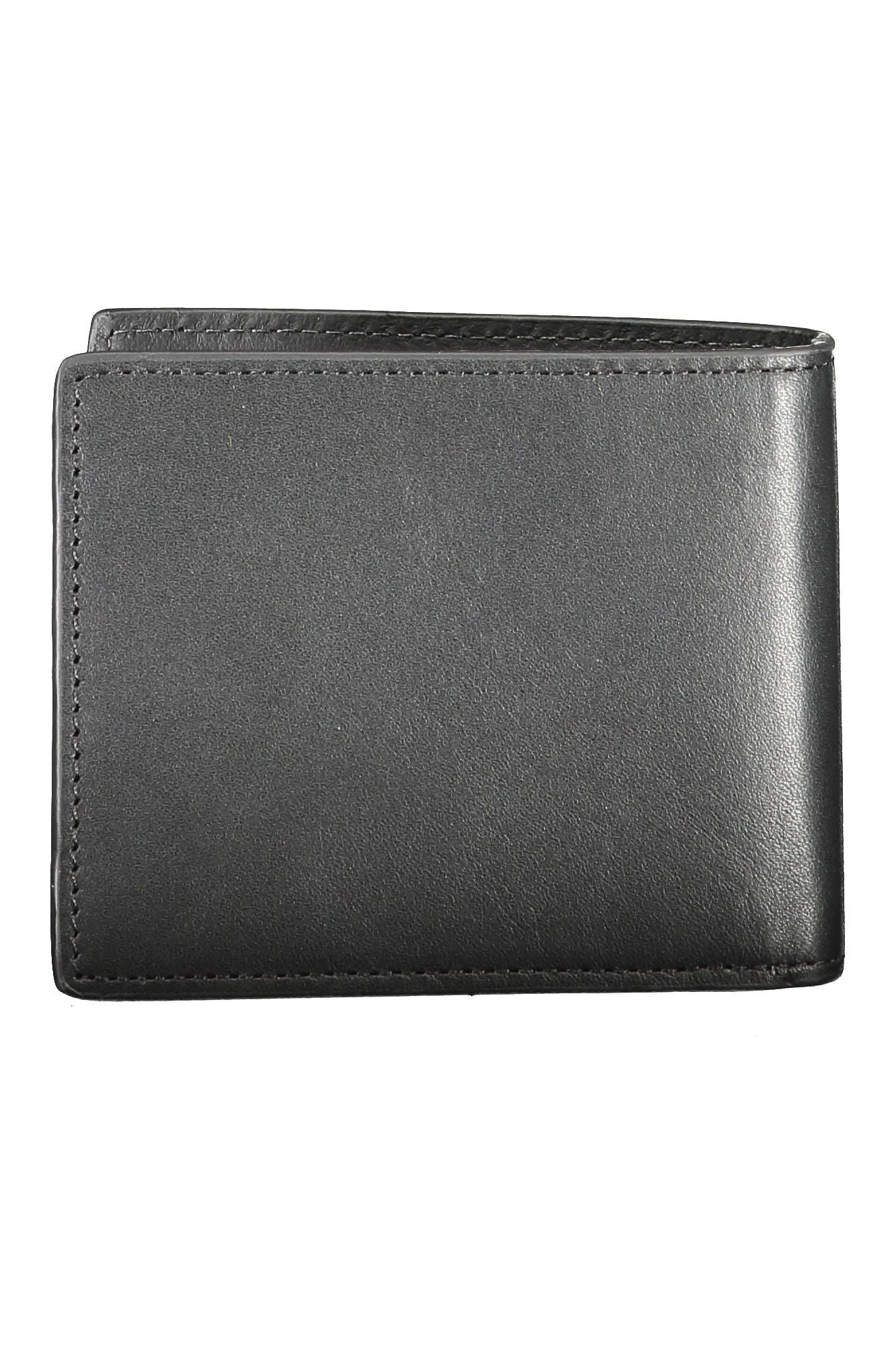  - Black Leather Men Wallet