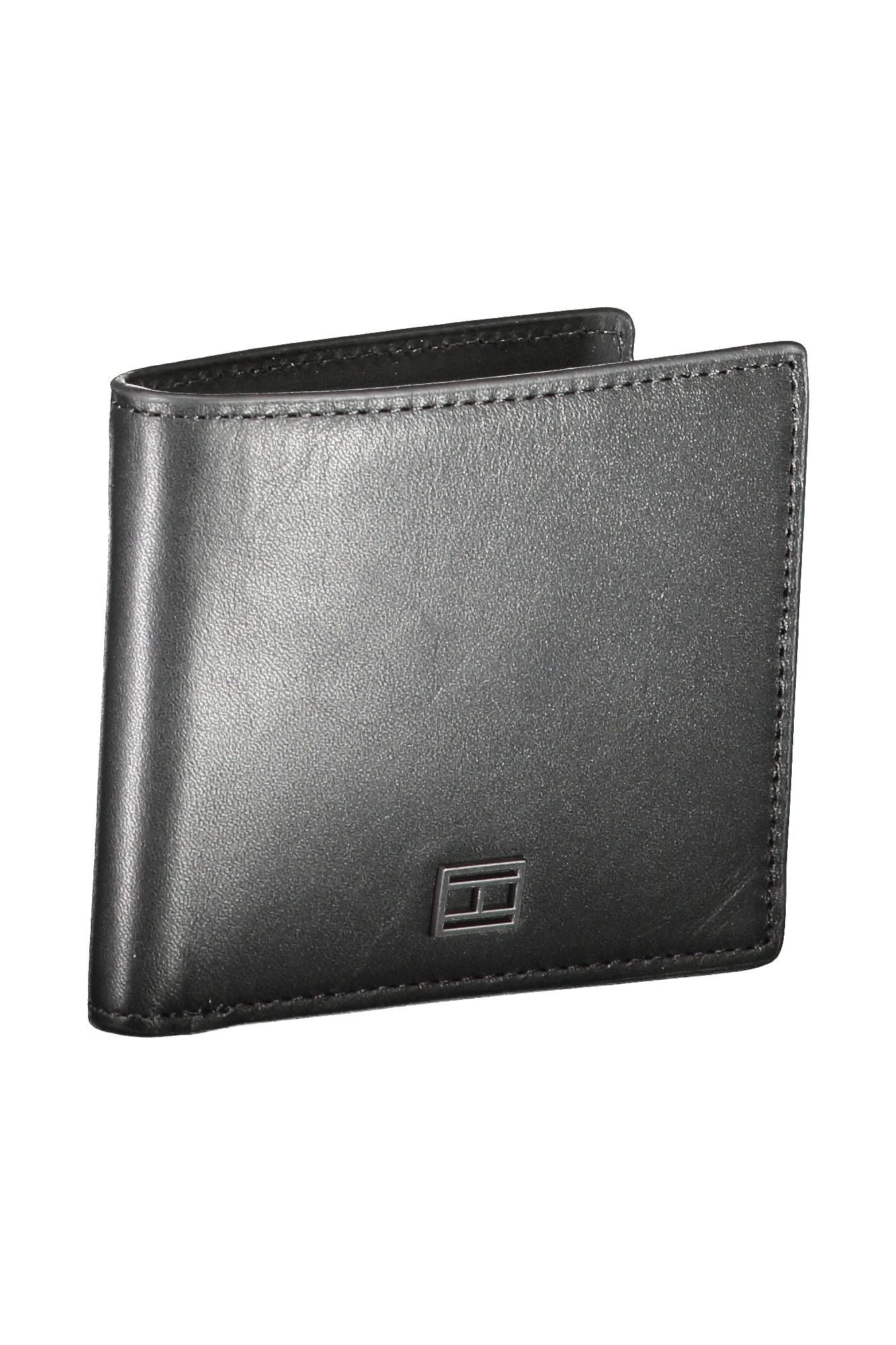  - Black Leather Men Wallet