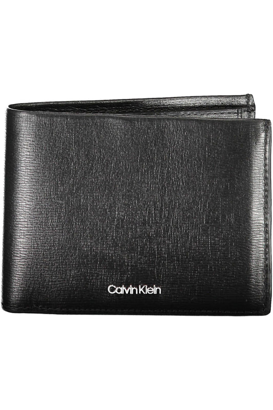  - Black Leather Men Wallet