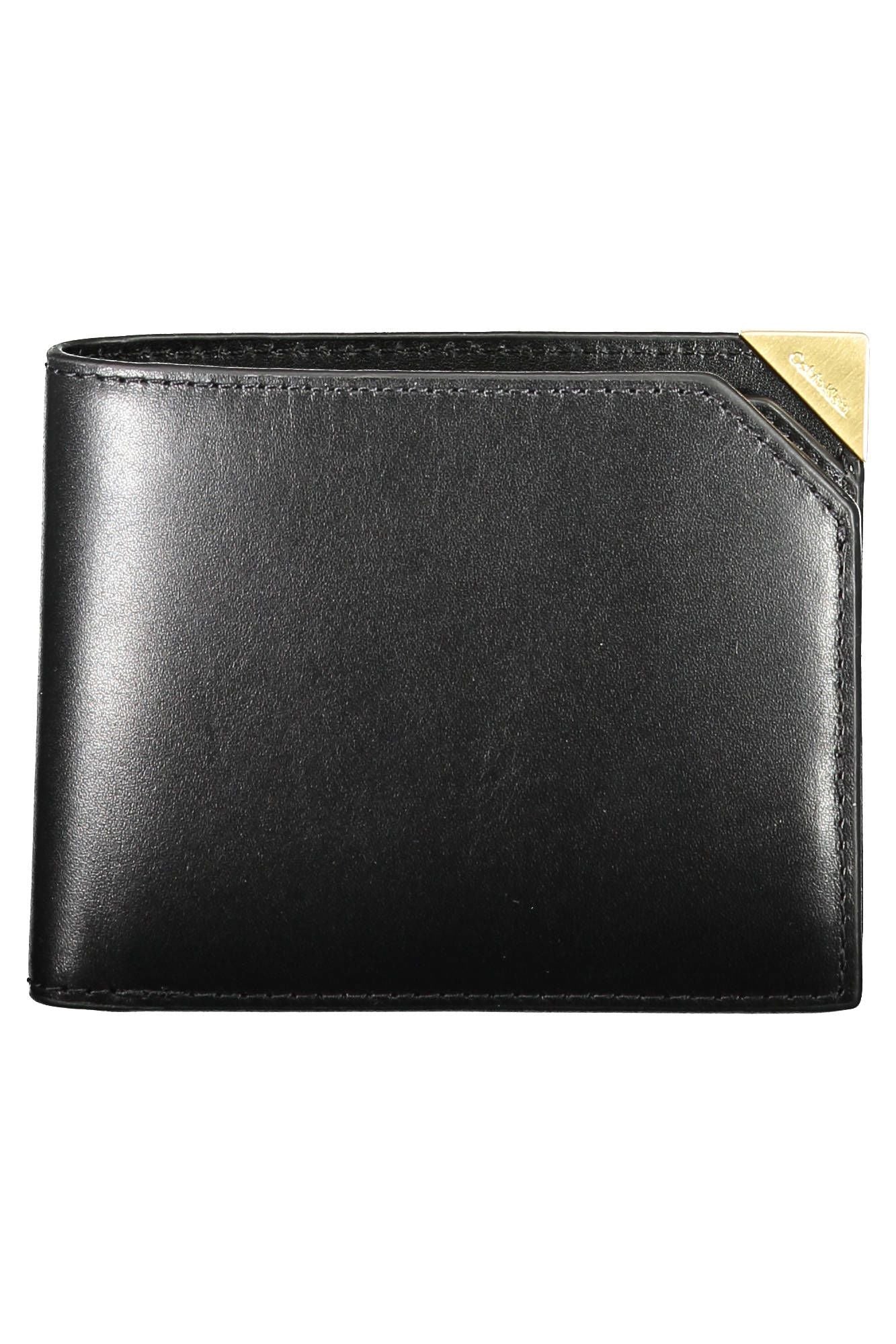  - Black Leather Mens Wallet