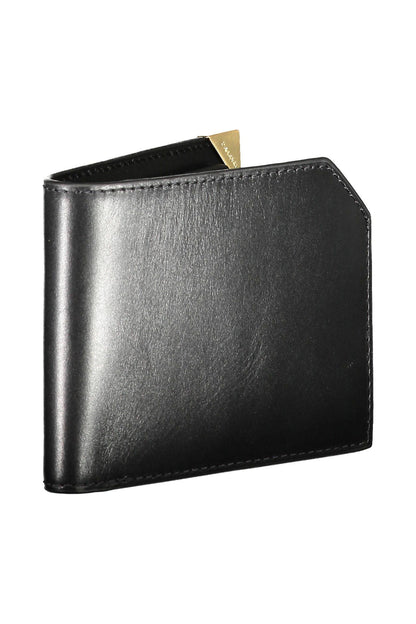  - Black Leather Mens Wallet