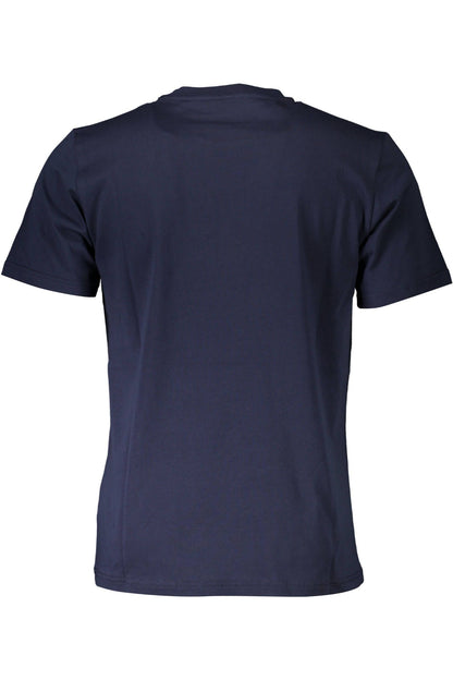 Blue Cotton Men T-Shirt - The Luxe Alliance