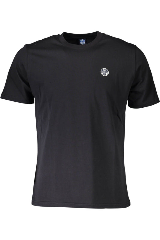 Black Cotton Men T-Shirt - The Luxe Alliance