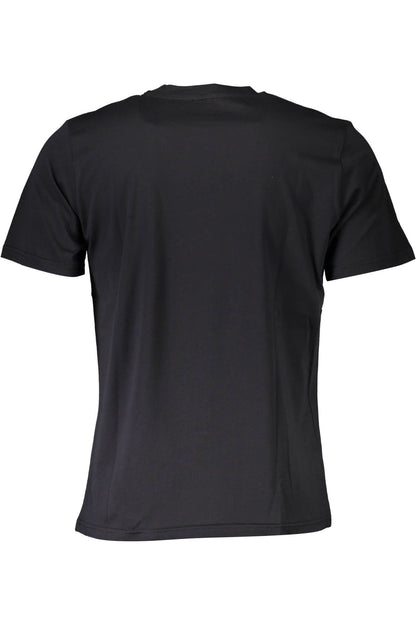 Black Cotton Men T-Shirt - The Luxe Alliance