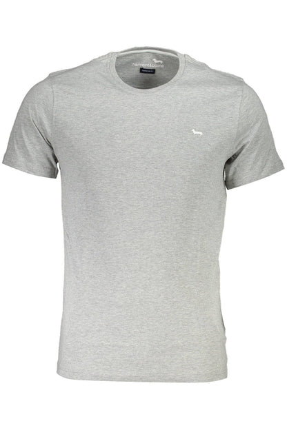 Gray Cotton Men T-Shirt - The Luxe Alliance