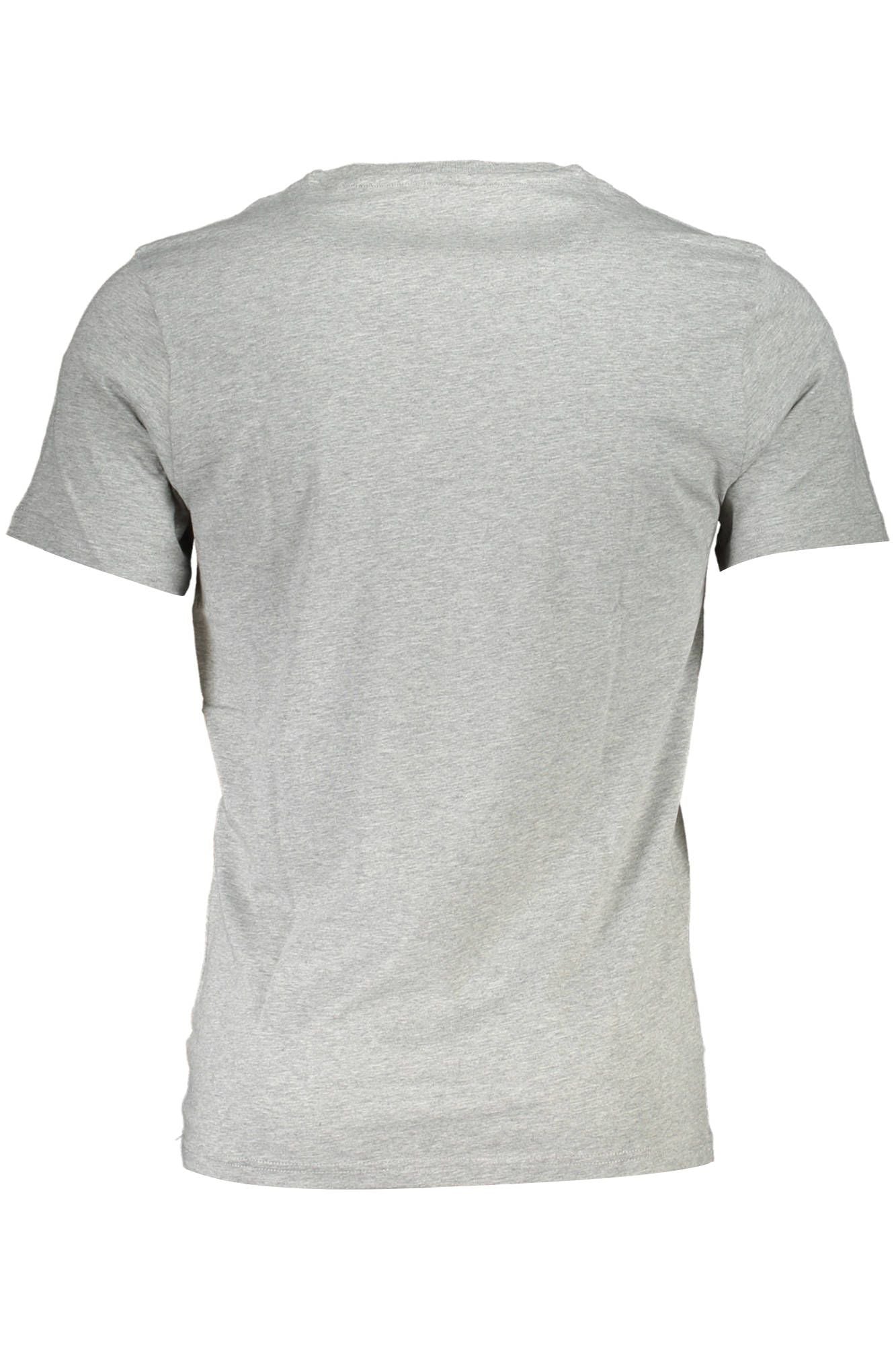 Gray Cotton Men T-Shirt - The Luxe Alliance