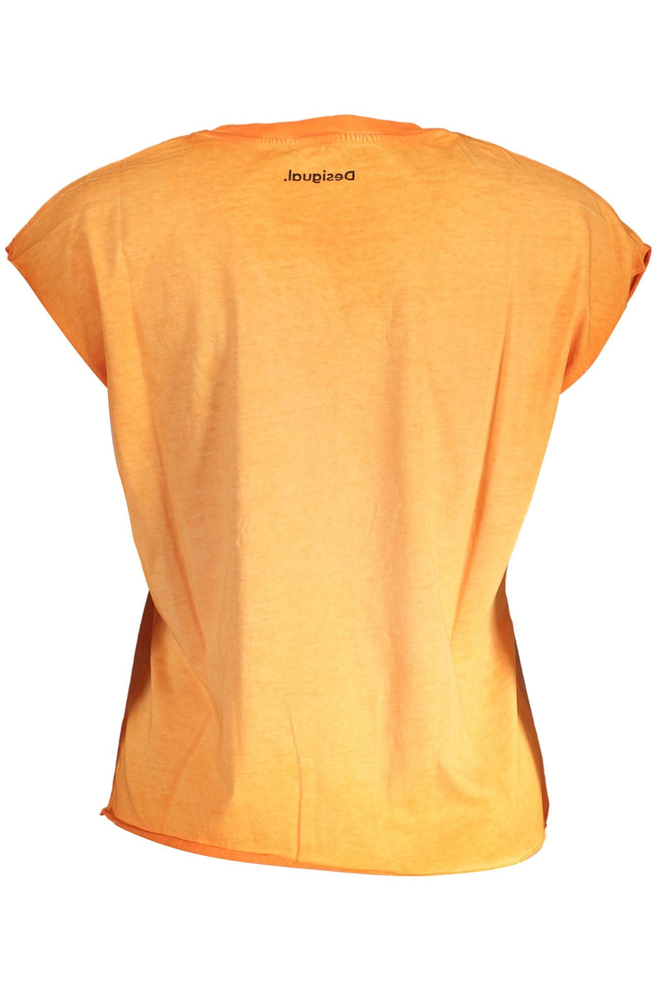 Orange Cotton Women Top - The Luxe Alliance