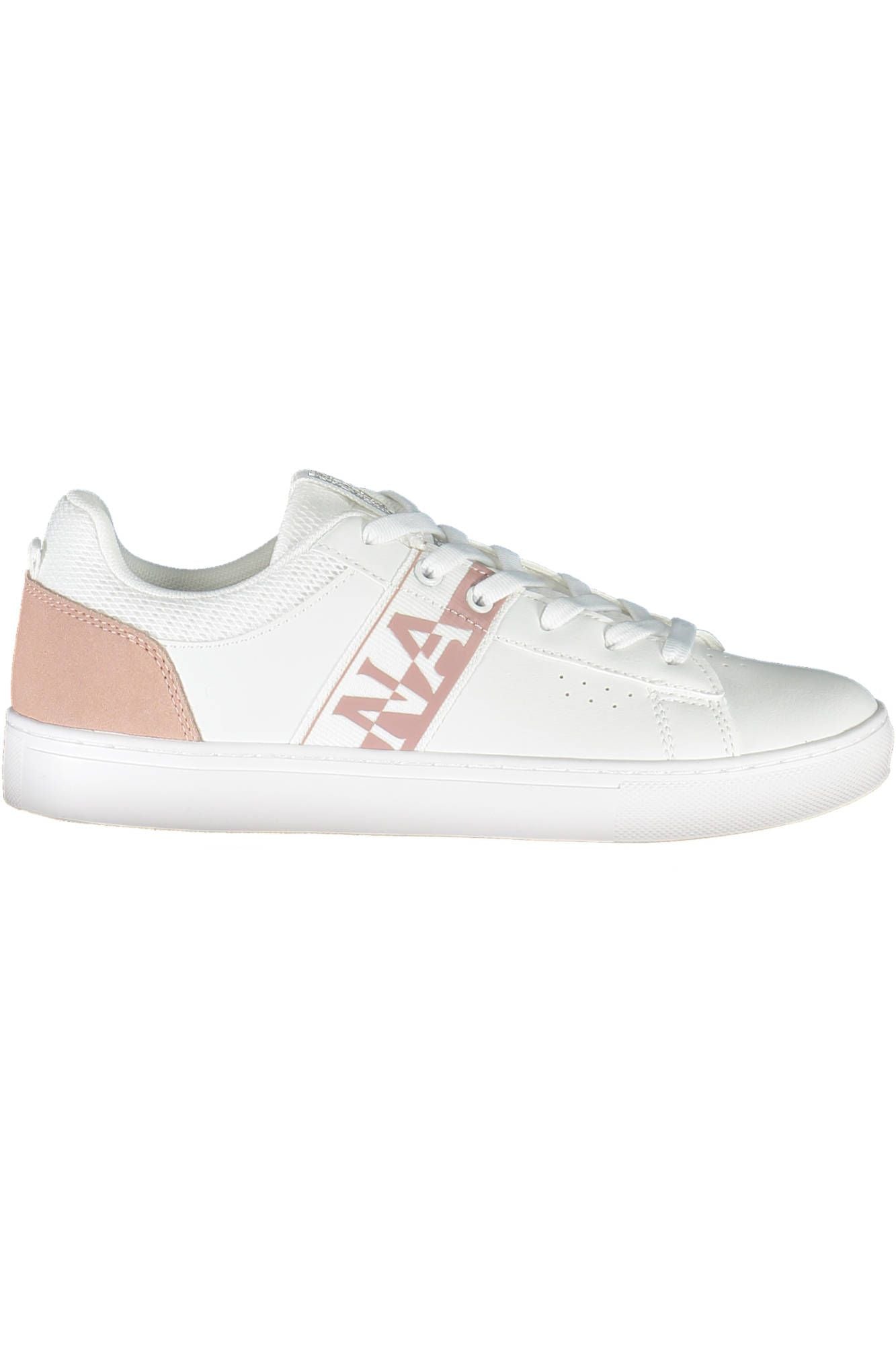  - White Leather Women Sneaker