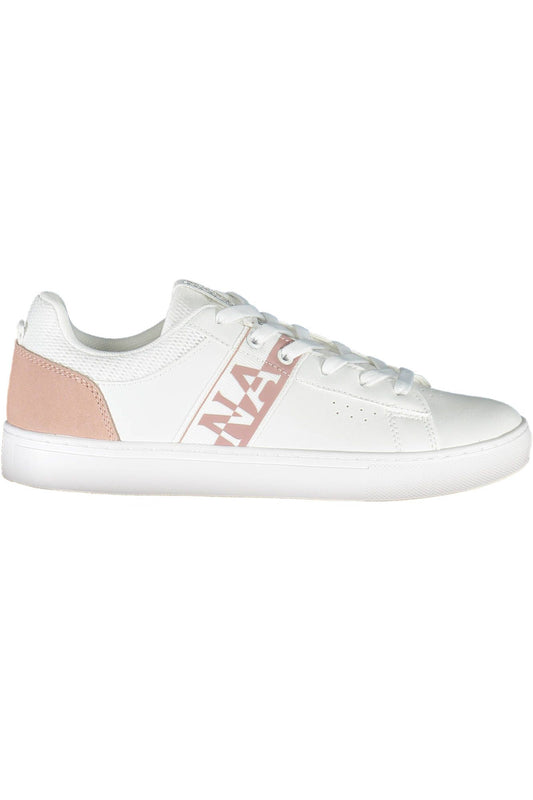  - White Leather Women Sneaker