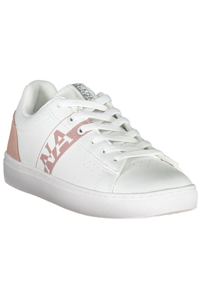  - White Leather Women Sneaker