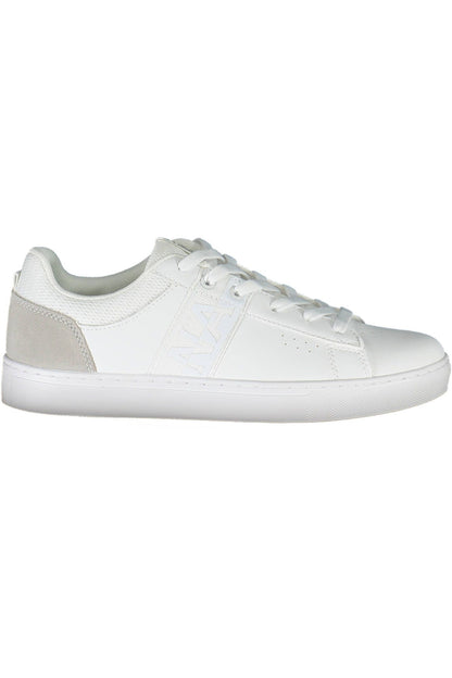  - White Leather Women Sneaker