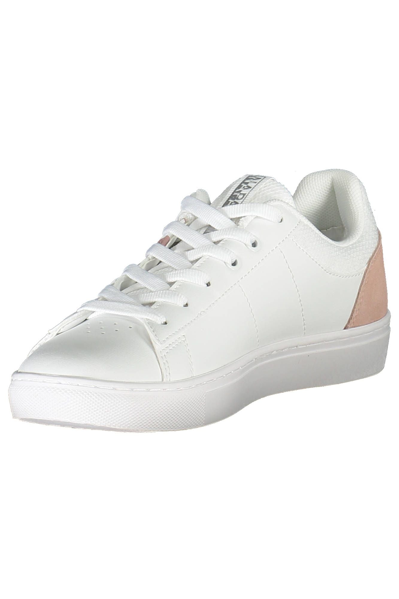  - White Leather Women Sneaker