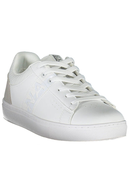  - White Leather Women Sneaker