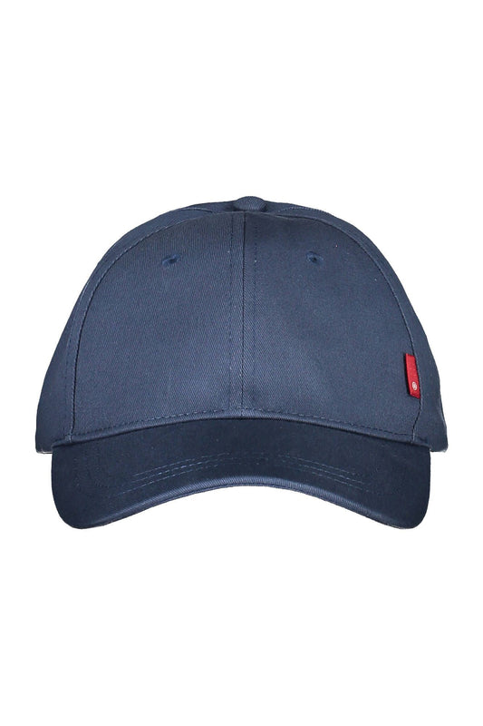 Blue Cotton Men Cap - The Luxe Alliance