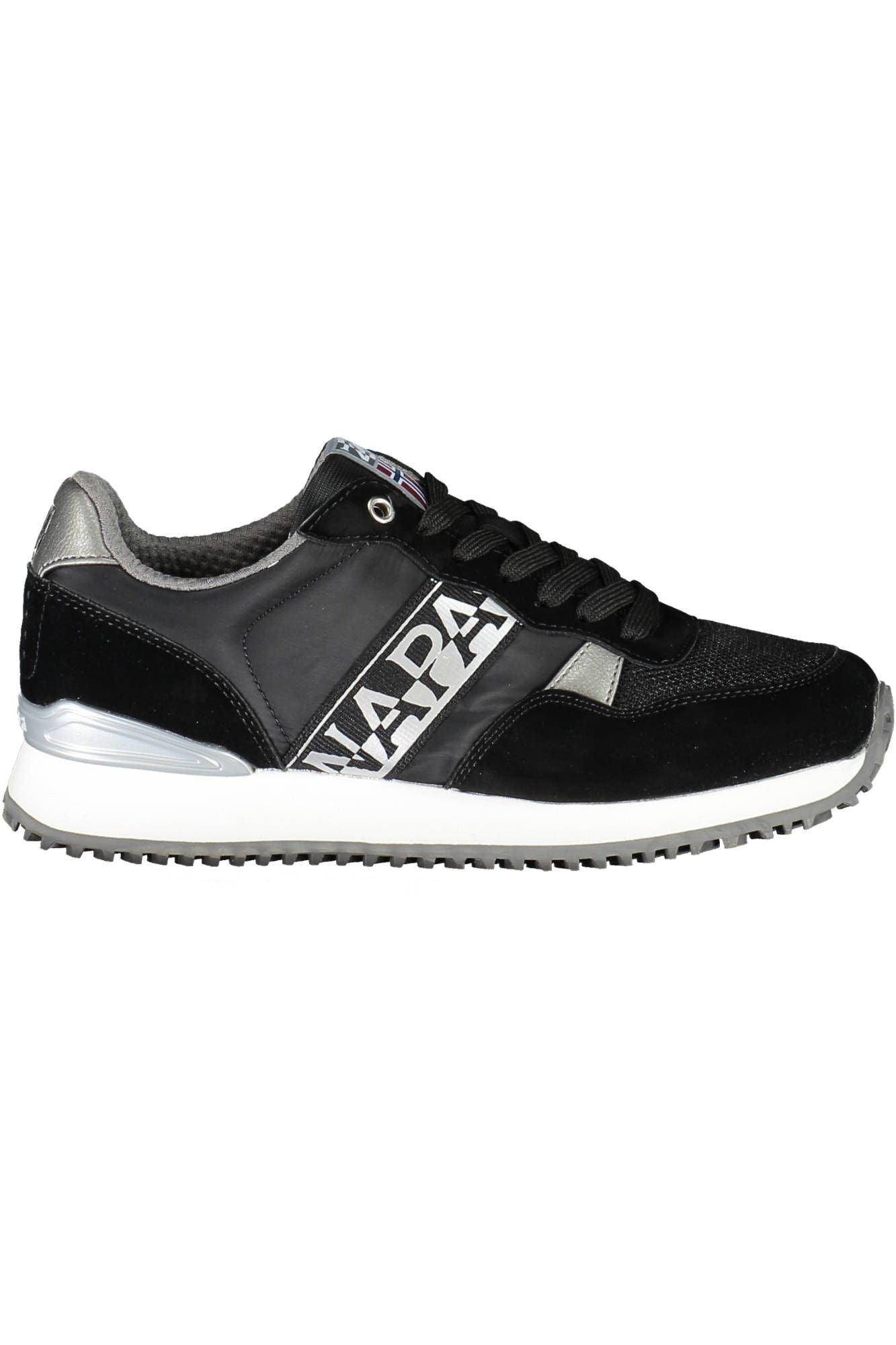  - Black Polyester Women Sneaker