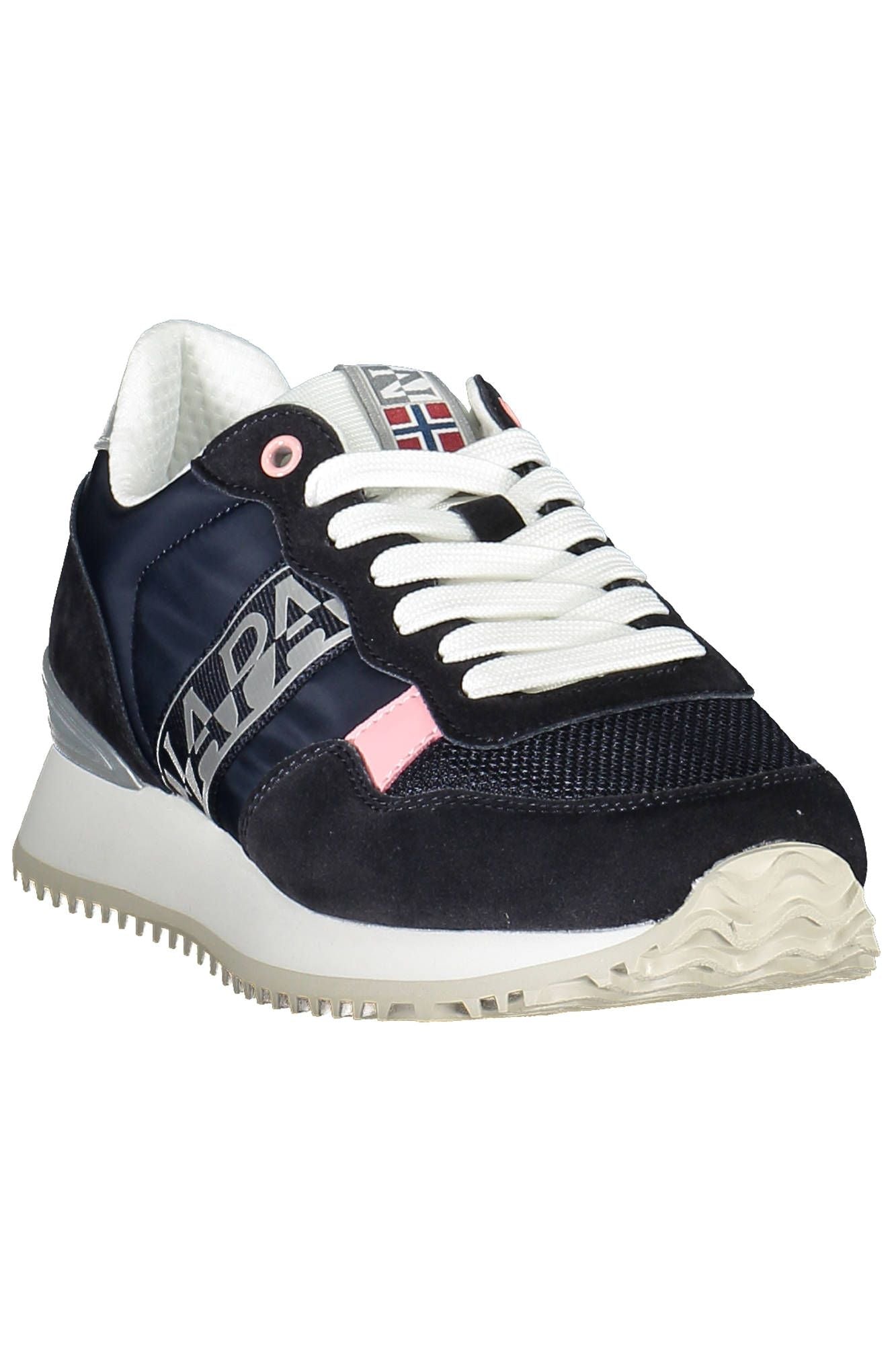  - Blue Polyester Women Sneaker