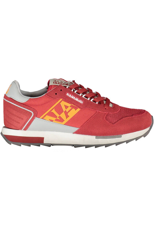  - Red Polyester Men Sneaker