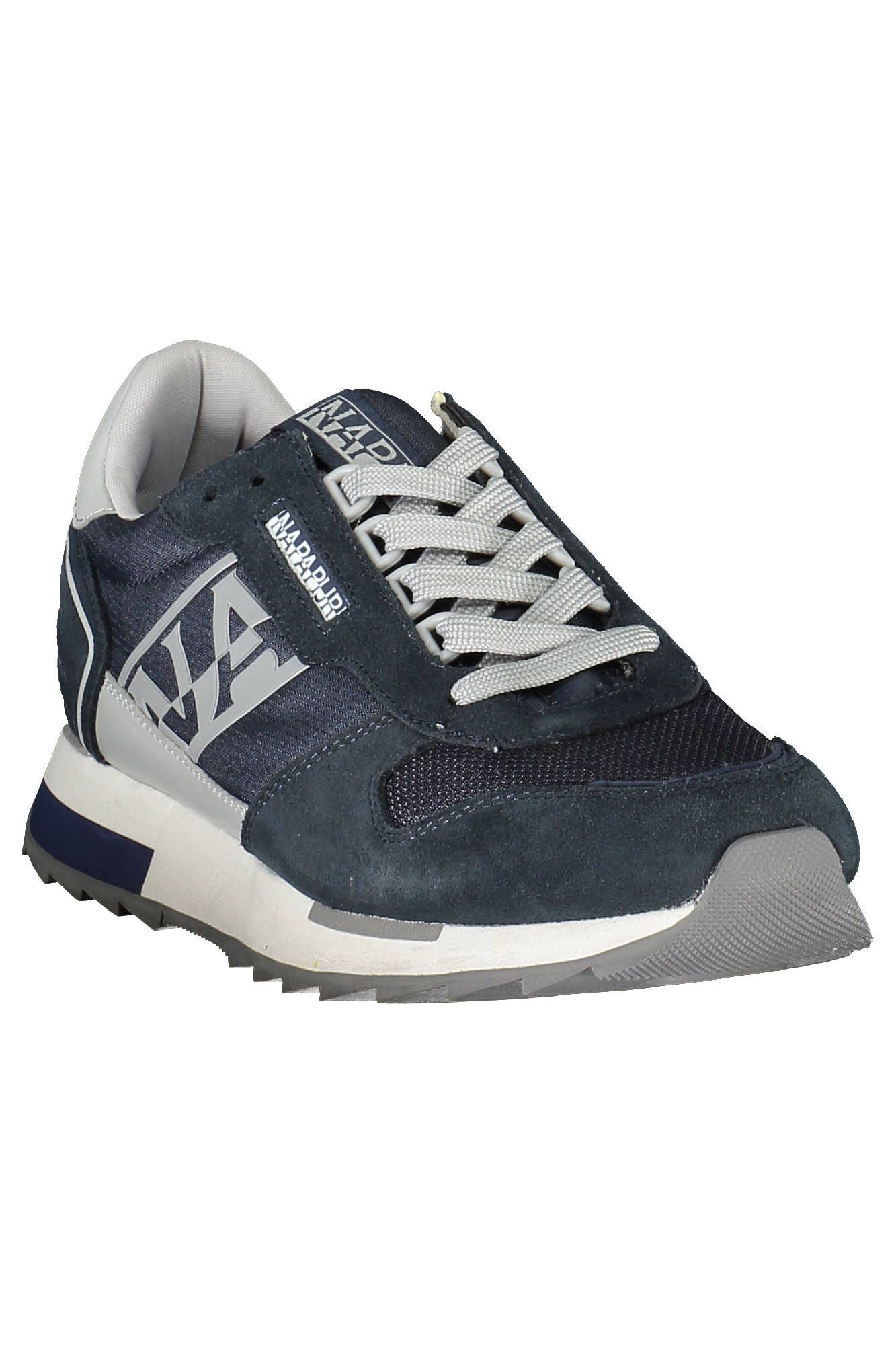  - Blue Polyester Men Sneaker