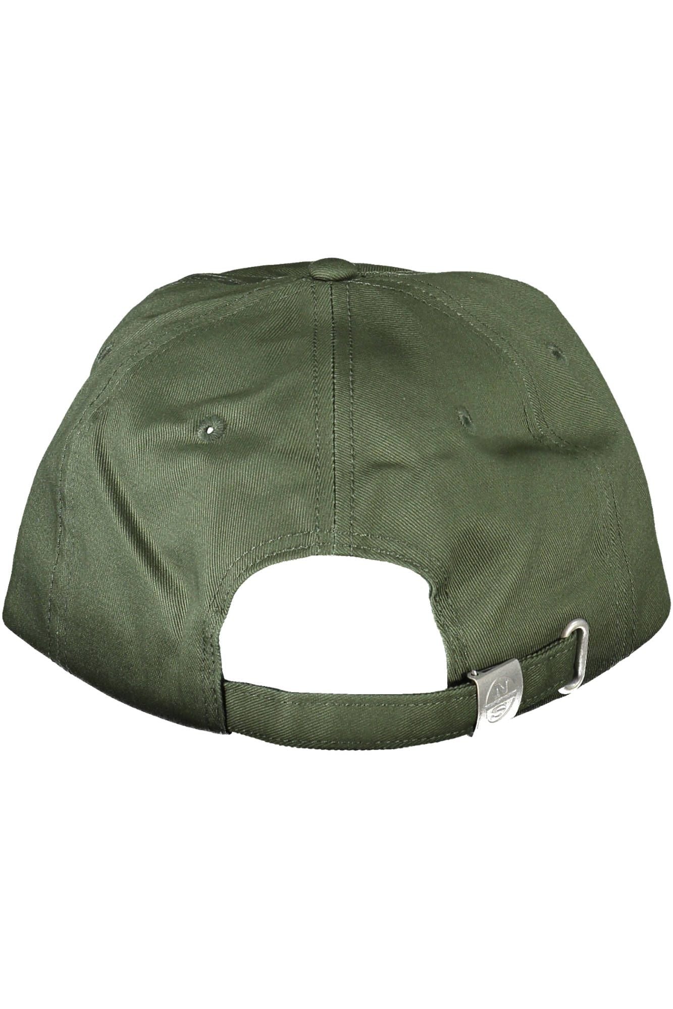 Green Cotton Men Cap - The Luxe Alliance