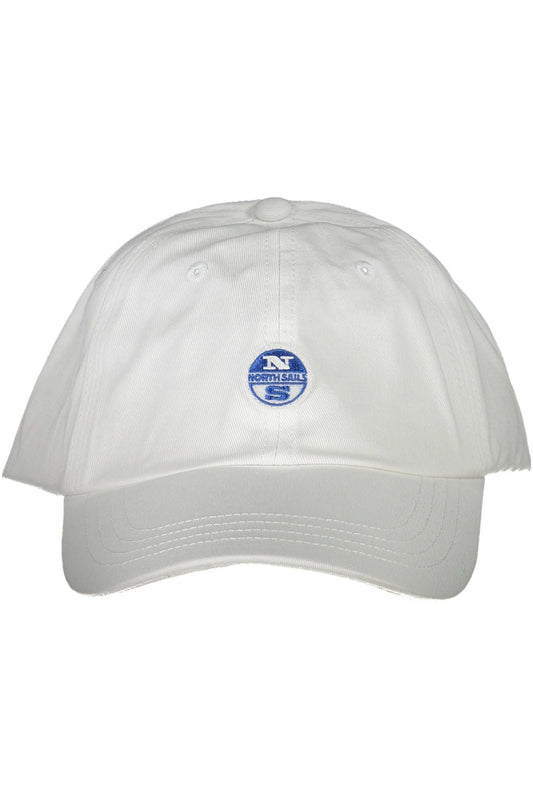 White Cotton Men Cap - The Luxe Alliance