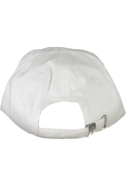 White Cotton Men Cap - The Luxe Alliance