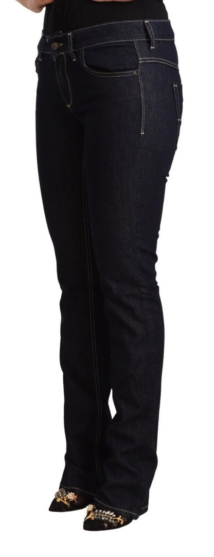  - Chic Low Waist Skinny Jeans in Timeless Black