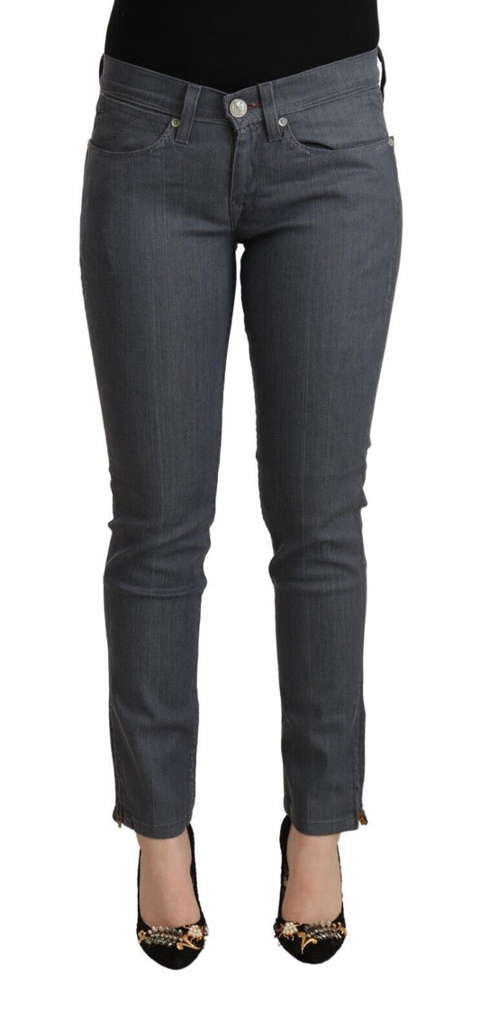  - Chic Slim Fit Grey Denim Delight