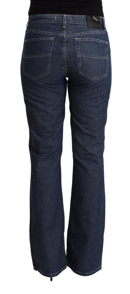  - Elegant Flared Cotton Jeans