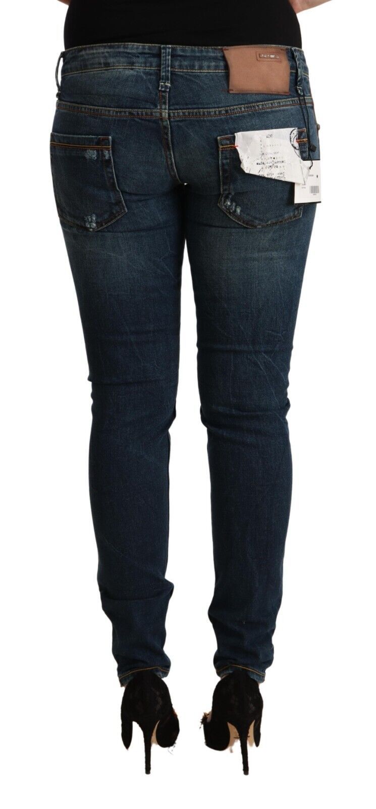  - Chic Low Waist Skinny Denim Jeans