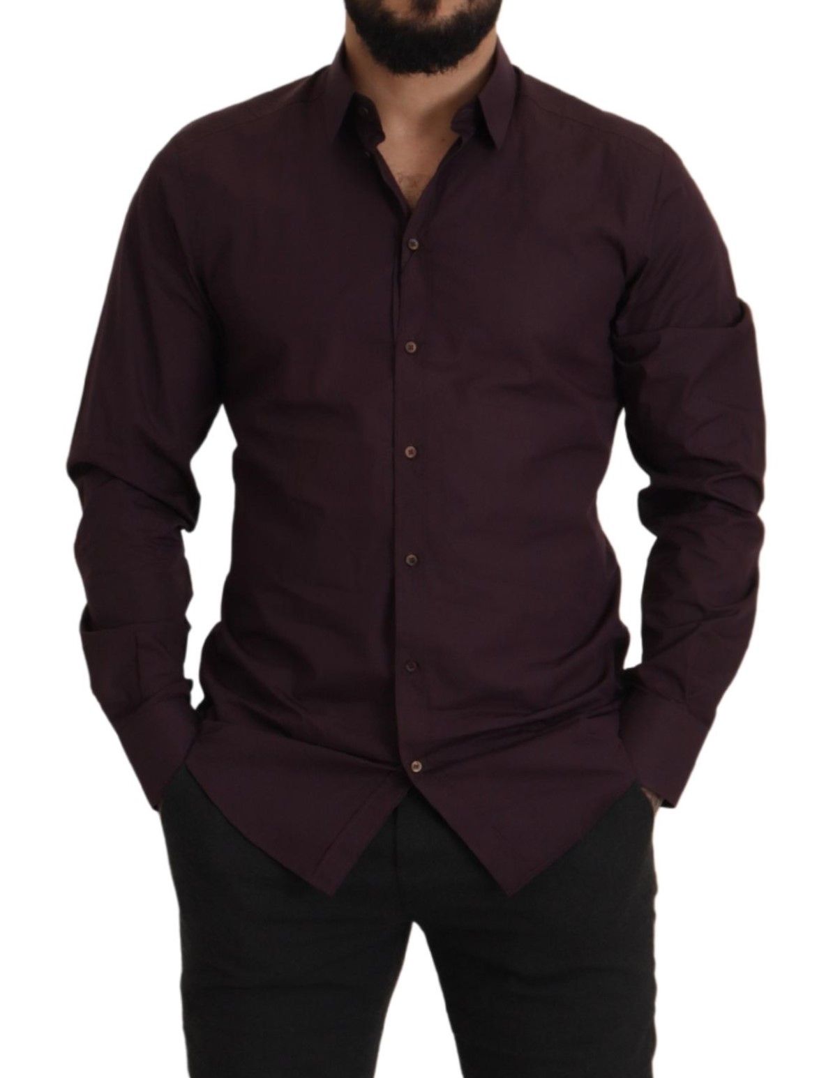  - Regal Purple Slim Fit Dress Shirt