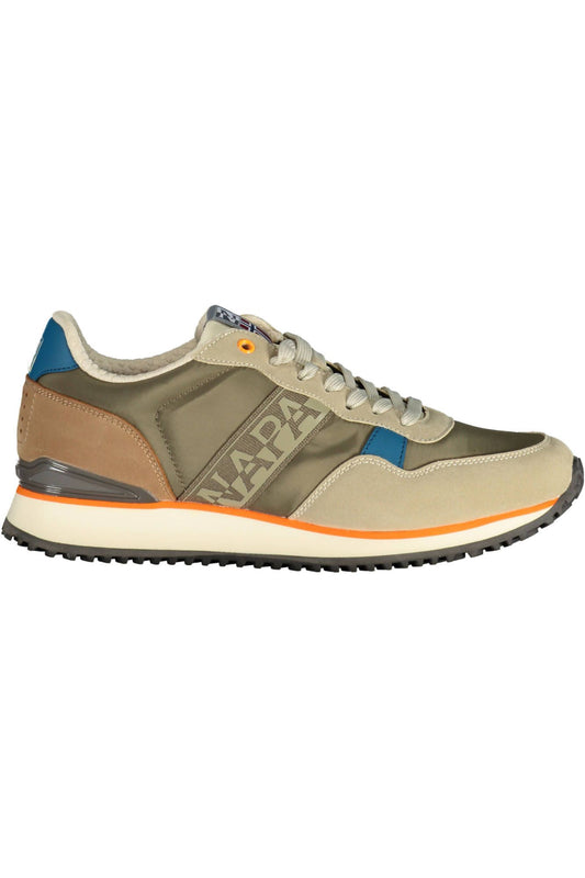  - Beige Polyester Men Sneaker