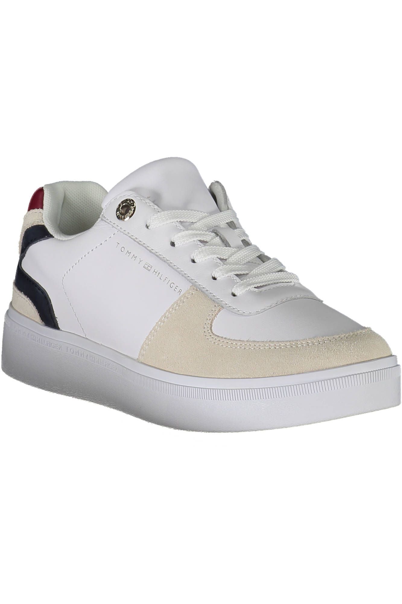 White Leather Women Sneaker - The Luxe Alliance