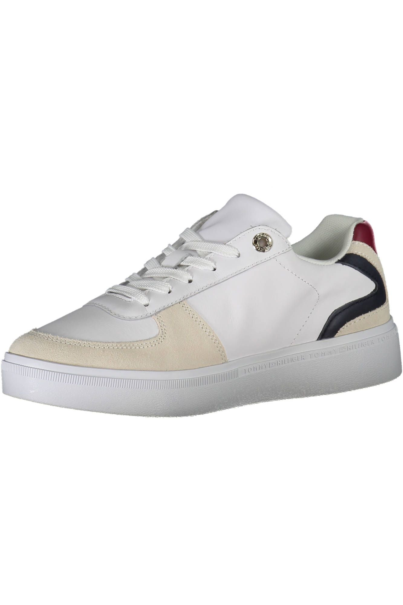 White Leather Women Sneaker - The Luxe Alliance