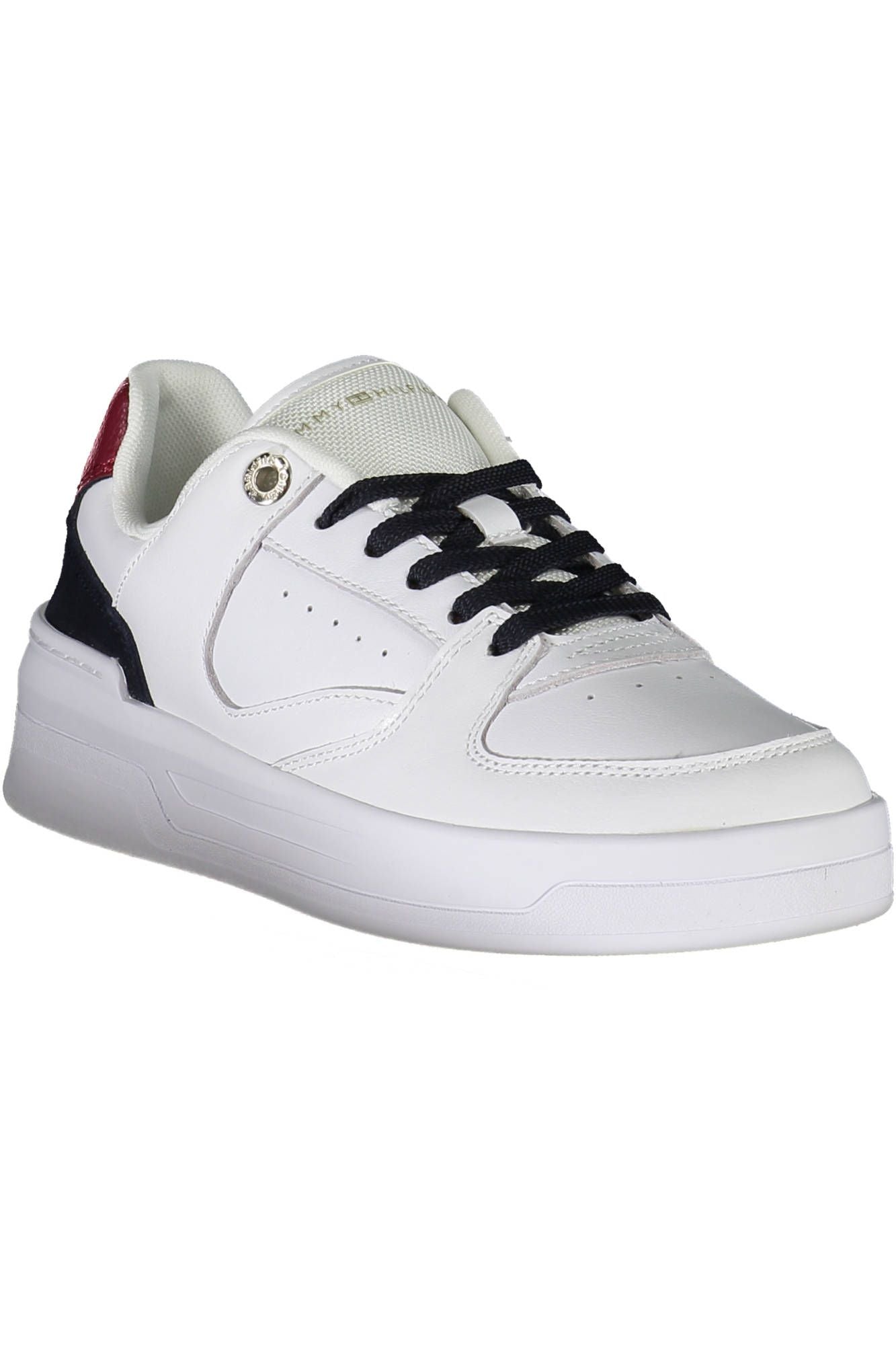 White Leather Women Sneaker