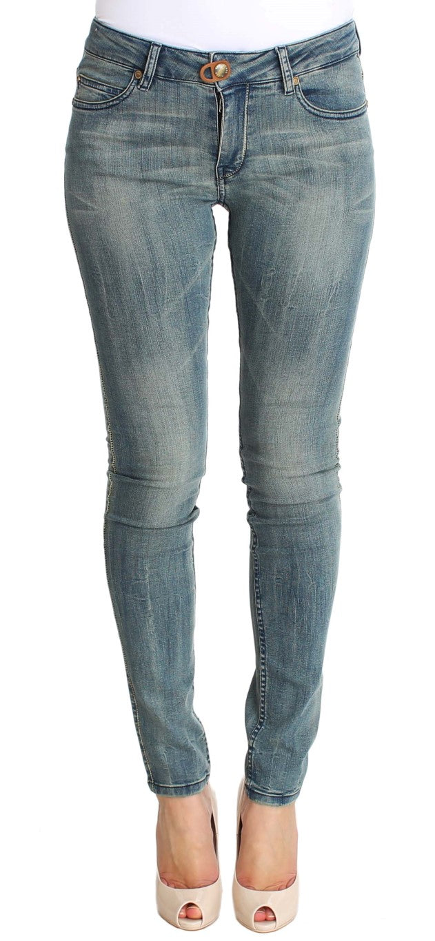  - Chic Slim Skinny Blue Wash Denim