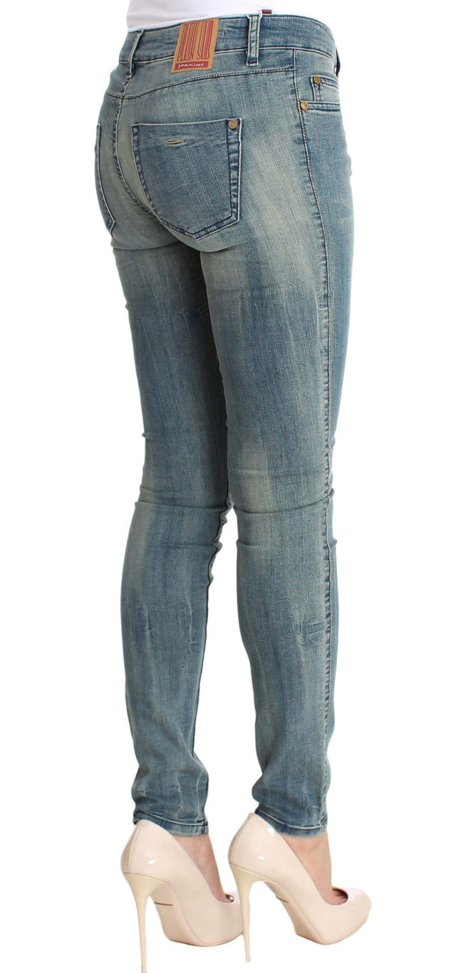  - Chic Slim Skinny Blue Wash Denim