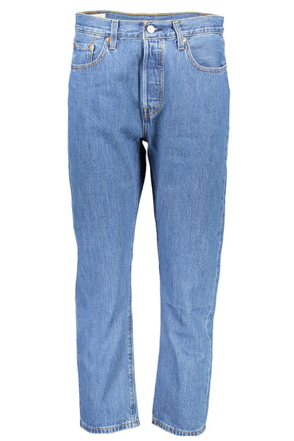  - Blue Cotton Women Jean