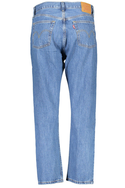  - Blue Cotton Women Jean